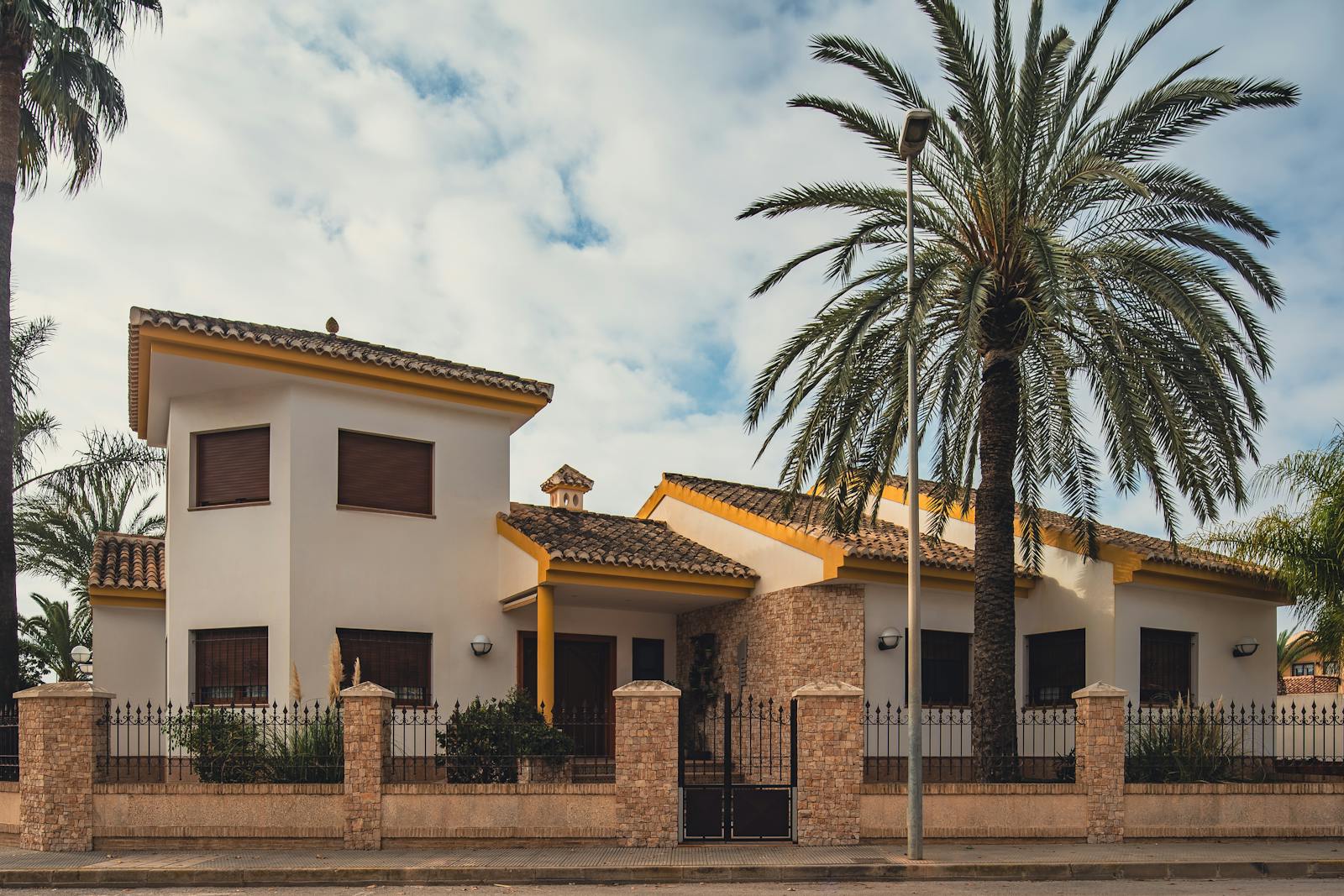Villa contemporaine route d'Agadir